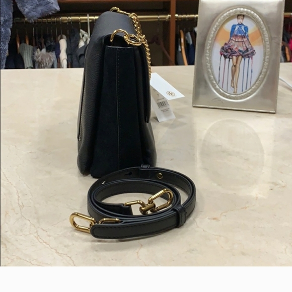 TORY BURCH KIRA MIXED-MATERIALS DOUBLE-STRAP XBDY - Picture 2 of 8